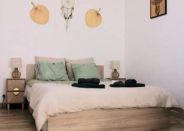 Appartement With Bedroom Near Train Station Reims