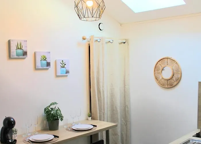 Appartement With Bedroom Near Train Station Reims