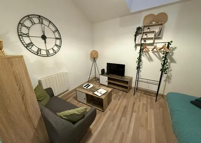 Appartement With Bedroom Near Train Station Reims